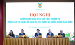 Nâng cao hiệu quả công tác thi hành án dân sự, hành chính trong năm 2026