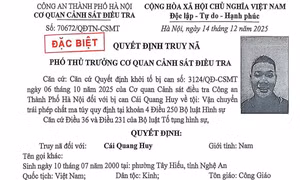 Xét xử vụ án hình sự đối với bị cáo Cái Quang Huy và đồng phạm.