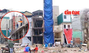 Hà Nội: Người dân rục rịch xây nhà, cải tạo mặt tiền 'đón' đường Vành đai 1
