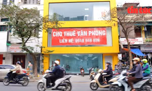 La liệt bảng cho thuê nhà trên những tuyến phố đắt đỏ ở Hà Nội
