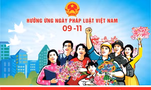 Hưởng ứng Ngày Pháp luật Việt Nam thực chất, hiệu quả gắn với chuyển đổi số