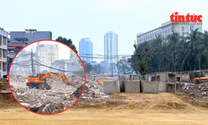 Dự án đường Vành đai 1 Hà Nội tăng tốc thông tuyến kỹ thuật