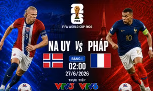 Đội hình dự kiến Na Uy và Pháp, Haaland so tài với Mbappe.