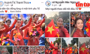 Tinh thần tự hào dân tộc lan tỏa mạnh mẽ trên mạng xã hội dịp lễ 30/4