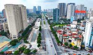 Dự án chống ngập tạo điểm nhấn cảnh quan trên tuyến Vành đai 2,5.