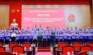 Nâng cao chất lượng công tố, kiểm sát vụ, việc xâm phạm an ninh quốc gia.