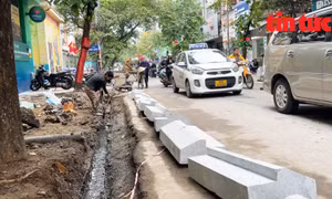 Cuối năm lại 'nóng' chuyện cải tạo vỉa hè