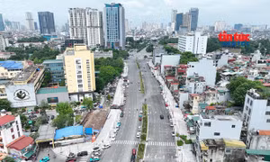 Vành đai 1 đoạn Hoàng Cầu - Voi Phục thông xe kỹ thuật dịp Quốc khánh 2/9.