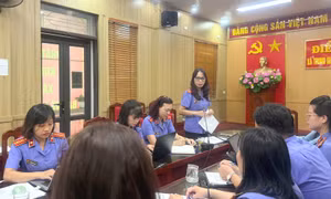 Viện kiểm sát ban hành 14 quyết định khởi kiện về đất đai tại một xã ở Hà Nội.