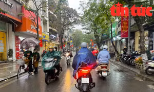 Hà Nội: Giao thông sáng ngày làm việc cuối cùng của năm khá thông thoáng