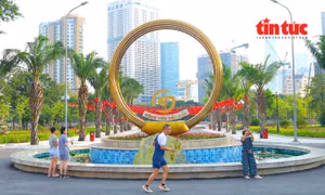 Diện mạo mới của Công viên Cầu Giấy sau đầu tư cải tạo 66 tỷ đồng