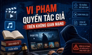 Công an Hà Nội cảnh báo vi phạm quyền tác giả trên không gian mạng.