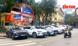 Cận cảnh vườn hoa được quy hoạch xây bãi đỗ xe ngầm ở phố cổ Hà Nội
