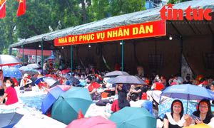 Khu vực Ba Đình, Hoàn Kiếm sắp có mưa dông