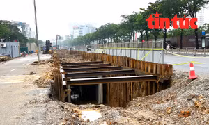 Hà Nội đẩy nhanh tiến độ các dự án chống ngập úng cục bộ