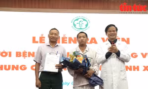 Bệnh nhân nặng nhất trong vụ cháy chung cư mini ở Hà Nội đã ra viện