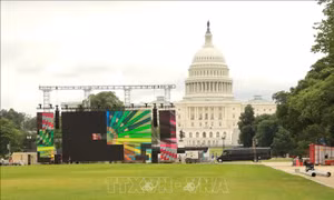 World Cup 2026: Thủ đô nước Mỹ gấp rút hoàn thiện khu Fan Zone