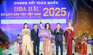 Trần Minh Phương đăng quang Hoa hậu Du lịch Dân tộc Việt Nam năm 2025
