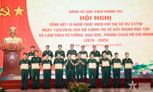 Chuyển biến rõ nét trong học tập và làm theo Bác tại Học viện Chính trị