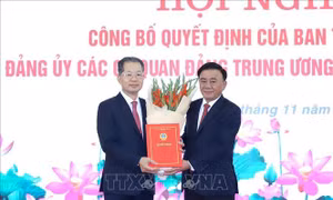 Ông Nguyễn Văn Quảng giữ chức Bí thư Đảng ủy Tòa án nhân dân tối cao