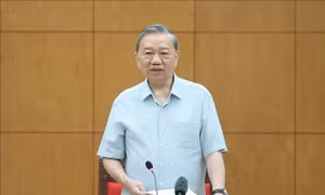 Tổng Bí thư Tô Lâm chủ trì cuộc làm việc về một số nội dung của Luật Đất đai (sửa đổi) và các luật có liên quan