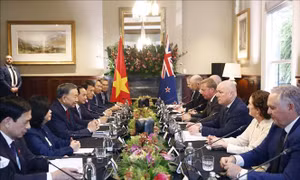 Tổng Bí thư, Chủ tịch nước Tô Lâm hội đàm với Thủ tướng New Zealand Christopher Luxon
