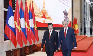 Tổng Bí thư Tô Lâm thăm CHDCND Lào - biểu tượng của mối quan hệ chiến lược đặc biệt 