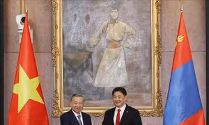 Tổng Bí thư, Chủ tịch nước Tô Lâm hội đàm với Tổng thống Mông Cổ