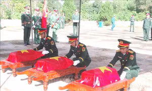 Lễ viếng, truy điệu và an táng các hài cốt liệt sĩ tại Quảng Trị