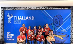 ASEAN Para Games 13: Cử tạ Việt Nam có thêm huy chương