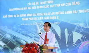 Cà Mau khởi công hai dự án đường giao thông hơn 1.700 tỷ đồng