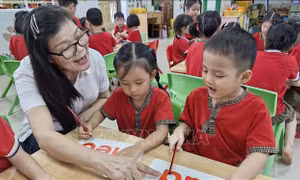 Cô Hiệu trưởng mầm non với đam mê ứng dụng công nghệ trong nhà trường