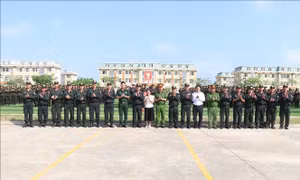 Huấn luyện tân binh cảnh sát đảm bảo yêu cầu, nhiệm vụ