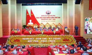 Khai mạc Đại hội đại biểu Đảng bộ tỉnh Hà Tĩnh lần thứ XX, nhiệm kỳ 2025-2030