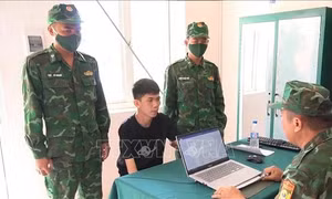 Bộ đội Biên phòng Tây Ninh phát hiện, xử lý 4 đối tượng nhập cảnh trái phép