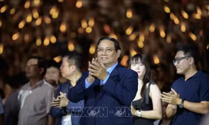 Thủ tướng Phạm Minh Chính dự đại nhạc hội 'V Fest – Vietnam Today'