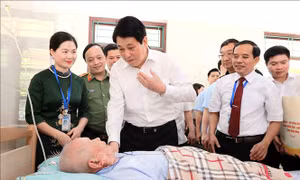 Chủ tịch nước Lương Cường: Chính sách ưu đãi người có công là nhiệm vụ thường xuyên, lâu dài