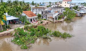 207 điểm sạt lở ở Cần Thơ chưa có nguồn vốn để gia cố