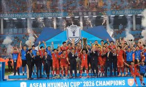 Dư luận Thái Lan tiếc nuối sau khi đội tuyển Việt Nam bảo vệ thành công chức vô địch ASEAN Cup 2026
