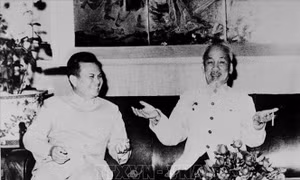 Lào kỷ niệm trọng thể 105 năm Ngày sinh Chủ tịch Kaysone Phomvihane