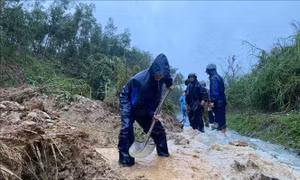 Đắk Lắk khẩn trương khắc phục sạt lở trên Quốc lộ 19C​