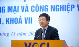 Ông Hồ Sỹ Hùng được bầu làm Chủ tịch Liên đoàn Thương mại và Công nghiệp Việt Nam