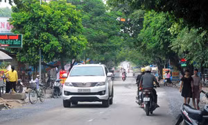  Từ 16 - 20/9, thị xã Nghĩa Lộ cấm xe trên đường Điện Biên và Nguyễn Quang Bích