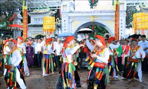 Lễ hội đền Lảnh Giang: Tưởng nhớ các vị tướng có công đánh giặc giữ nước