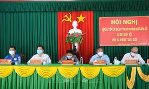Các ứng cử viên đại biểu Quốc hội, đại biểu HĐND tiếp xúc cử tri, vận động bầu cử 