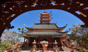 Khám phá nét đẹp cổ kính mà hiện đại của chùa Bửu Minh, Gia Lai