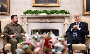 Tổng thống Ukraine đến Washington nỗ lực ‘khai thông’ viện trợ