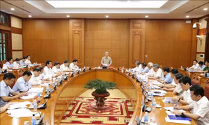 Họp Thường trực Ban Chỉ đạo Trung ương về phòng, chống tham nhũng