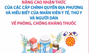Nâng cao nhận thức và hiểu biết về phòng, chống kháng thuốc