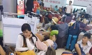 Trên 1.000 hành khách kẹt tại sân bay Phú Quốc